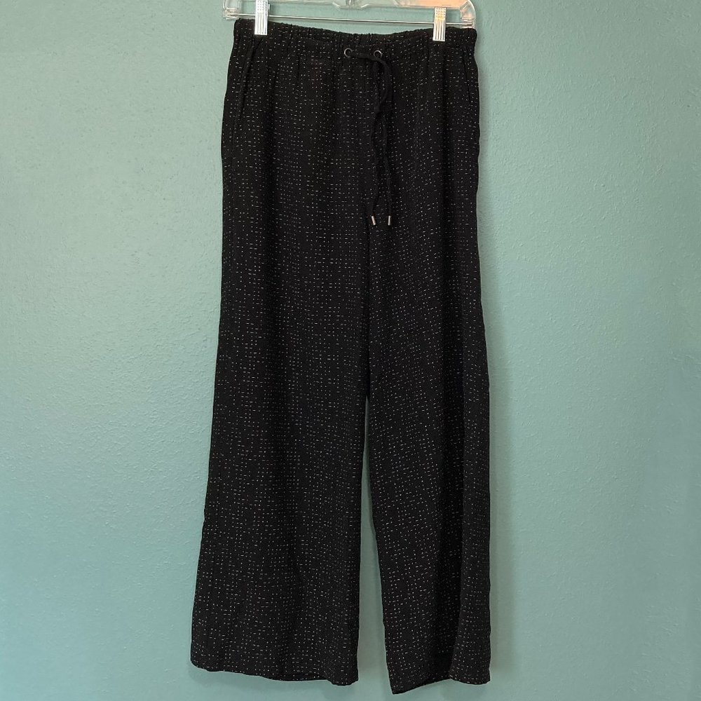 Eileen Fisher Future is Female drawstring waist wide leg pants with pockets
